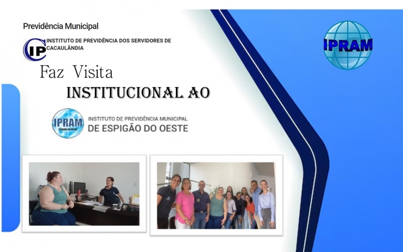 IPRAM recebe representantes do IPC - Instituto de Previdência de Cacaulândia